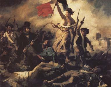 Eugene Delacroix Liberty Leading the People(28 th July 1830) (mk09) China oil painting art